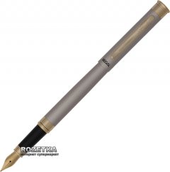 Ручка перьевая Regal Синяя Никелевый корпус в бархатном чехле (R68002.F)