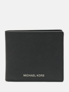Мужской кошелек кожаный Michael Kors Billfold 39S0Lmsf1L-001 Black (0193599474960)