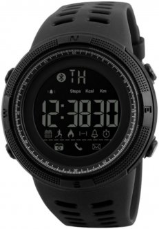 Мужские часы Skmei Clever 1250 Black BOX (1250BOXBK)