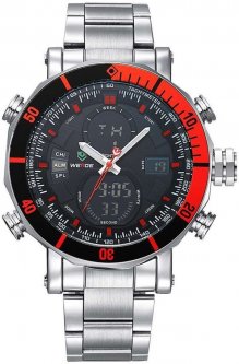 Мужские часы Weide Red WH5203-3C SS (WH5203-3C)